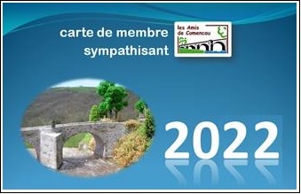 Notre carte Association 2022 est disponible (Rendez_vous le 16 juillet à Comencau pour en disposer sur place)