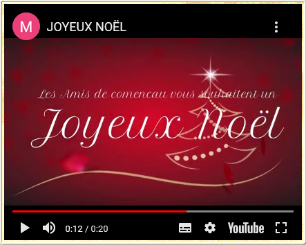 JOYEUX NOEL à toutes et tous.