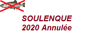 La SOULENQUE 2020 est annulée. Les conditions actuelles ne permettent pas la tenue dans de bonnes conditions de notre fête traditionnelle pour cette année. Cependant, un évènement festif est néanmoins organisé le 18 juillet lors de la tenue de notre Assemblée Générale...Voir ci-dessus. Cet évènement convival et festif devrait cependant estomper notre déception et ravir  bon nombre d'entre nous!